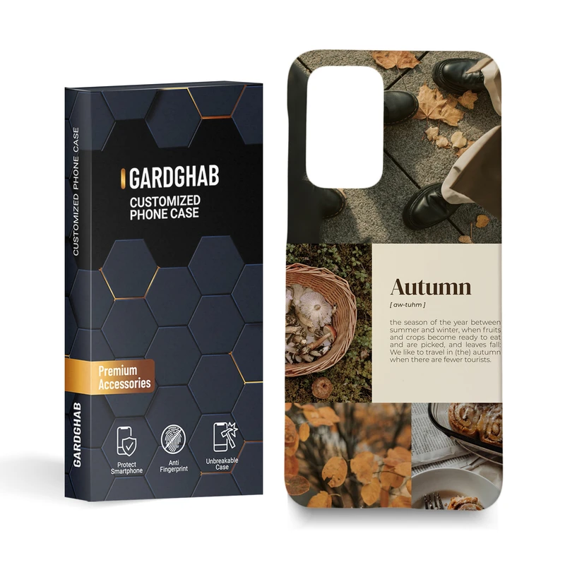 کاور گارد قاب مدل نوشته مناسب برای گوشی موبایل سامسونگ Galaxy A33  