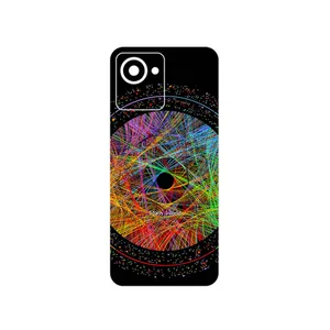 MAHOOT Mathematical Geometric Shape 2 Cover Sticker for Realme C30s