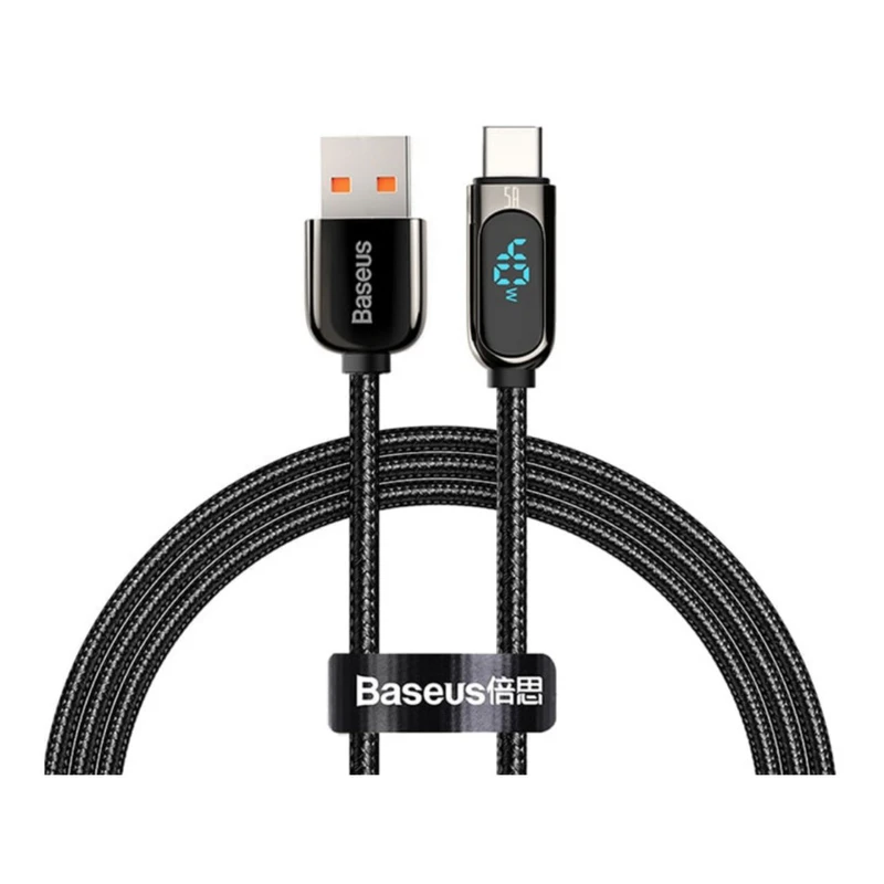 کابل تبدیل USB به USB-C باسئوس مدل Display Fast Charging-40w طول 1 متر