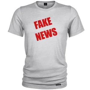 تی شرت آستین کوتاه مردانه 27 مدل Fake News کد MH1494