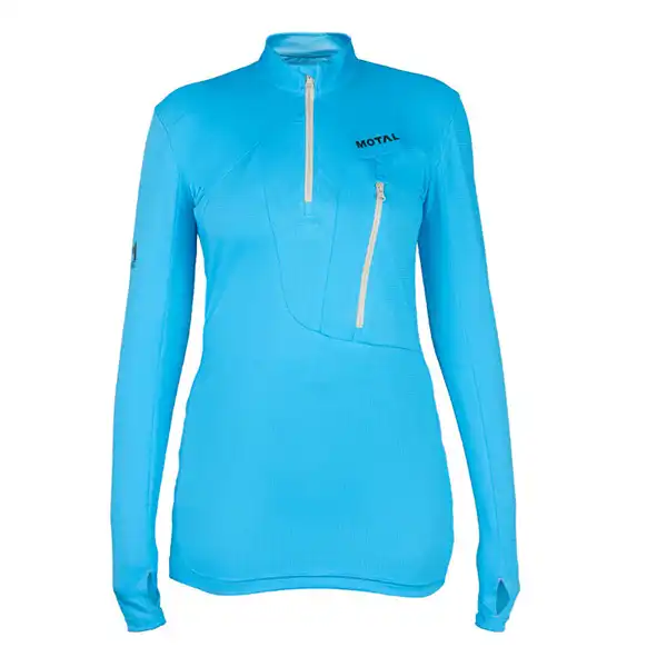 تی شرت ورزشی زنانه مدل نیم زیپ