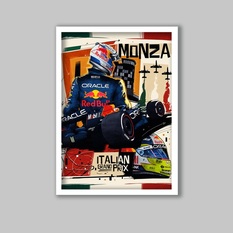 تابلو مدل فرمول یک ردبول 2023 کد LA-G10323