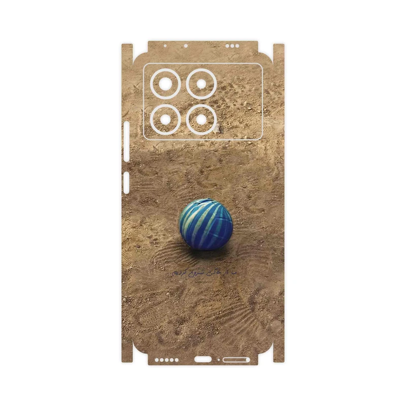 برچسب پوششی ماهوت مدل Ball Nostalgia-FullSkin مناسب برای گوشی موبایل شیائومی Poco X6 Pro