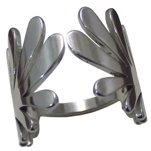 انگشتر زنانه طرح برگ کد S143