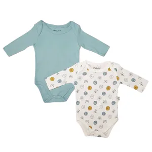 بادی آستین بلند نوزادی سی ویل کد f-105 مجموعه 2 عددی