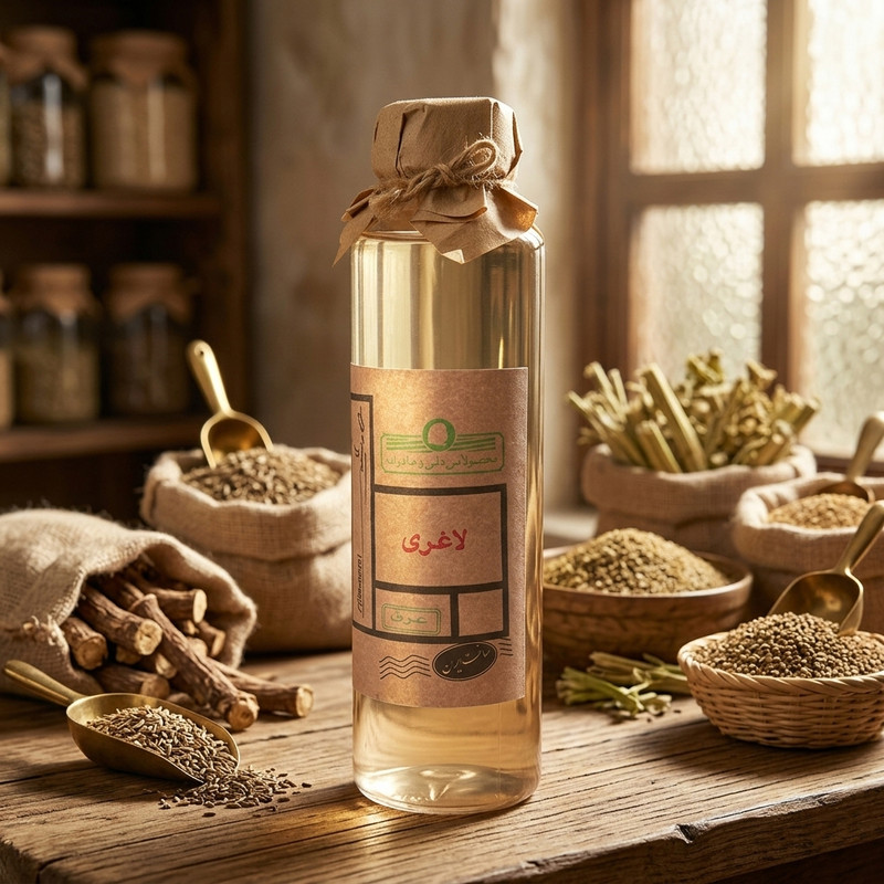 عرق ترکیبی لاغری همنشین - 500 میلی لیتر