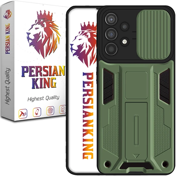 کاور پرشین کینگ مدل JTF21 مناسب برای گوشی موبایل  سامسونگ Galaxy A73 5G