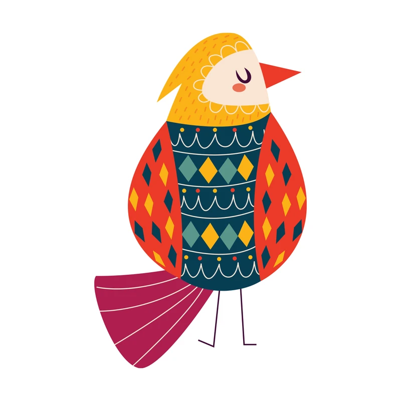 استیکر پویا مارکت مدل پرنده کد 1368