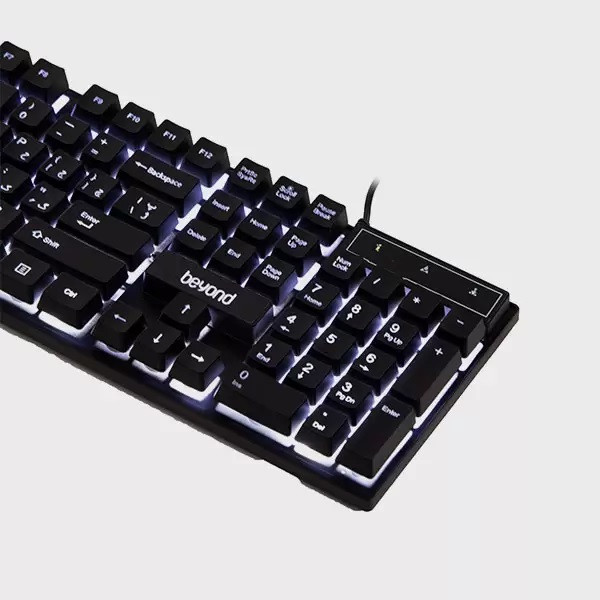 کیبورد بیاند مدل BK-7110 WHITE 1