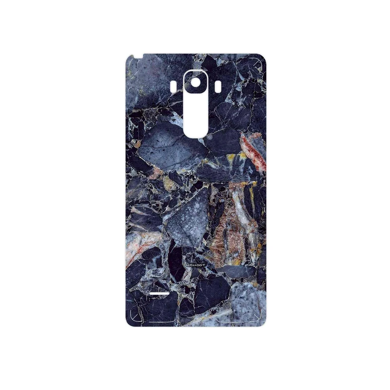 برچسب پوششی ماهوت مدل Broken black marble مناسب برای گوشی موبایل ال جی G4 Stylus