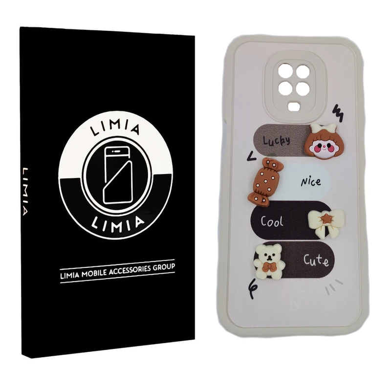 کاور لیمیا مدل فانتزی لنزدار ژله ای طرح عروسکی برجسته مناسب برای گوشی موبایل شیائومی Redmi Note 9S/9 Pro