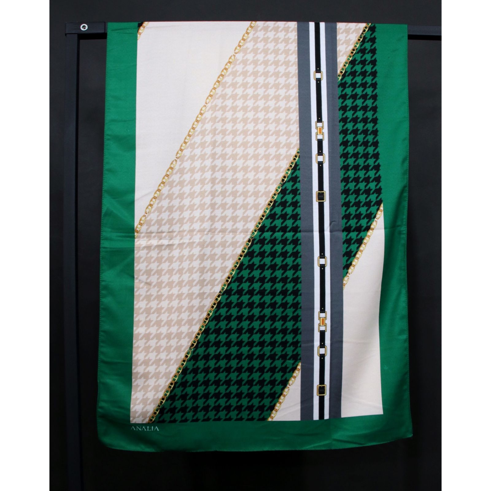 شال زنانه مدل موهر طرح پیچازی کد 2762 - - 23