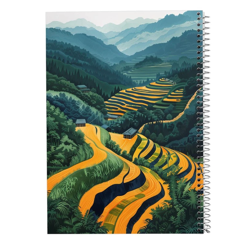 دفتر نقاشی 50 برگ مدوپد مدل طبیعت کد DF15404