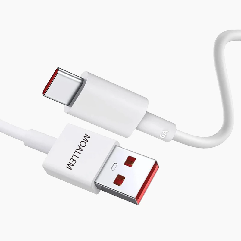 کابل تبدیل USB به USB-C معلم مدل Note 13 pro 4G طول 1 متر