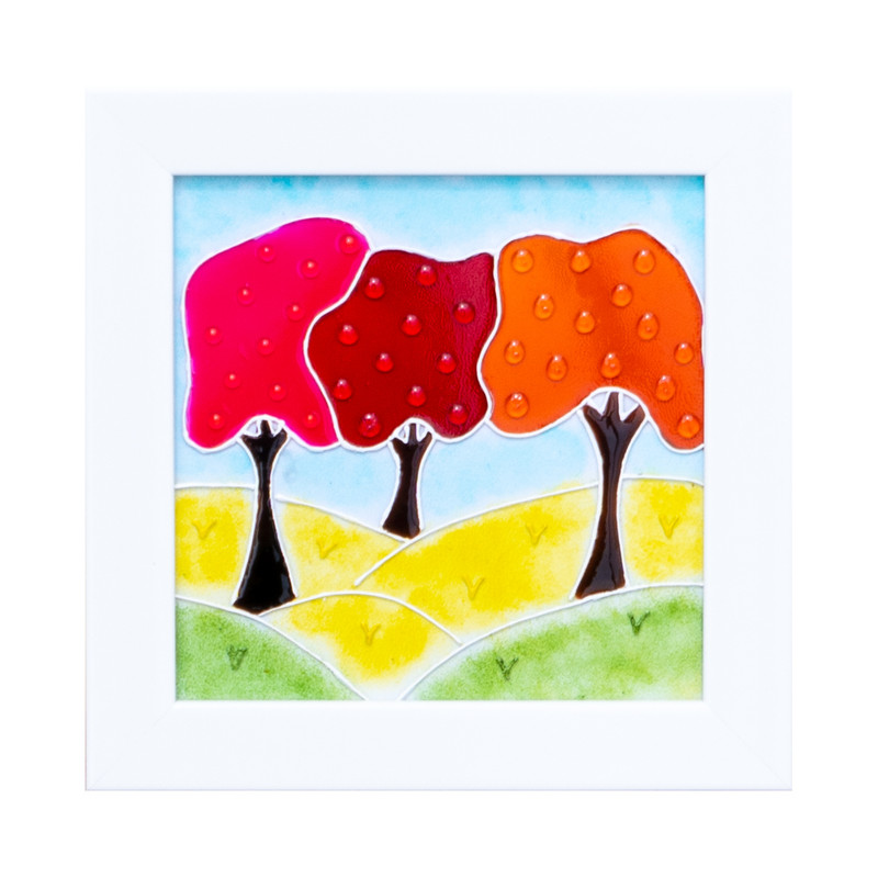 تابلو ویترای طرح پاییز کد 3233