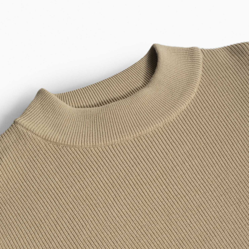 پلیور یقه ایستاده مردانه کروم مدل 2521002