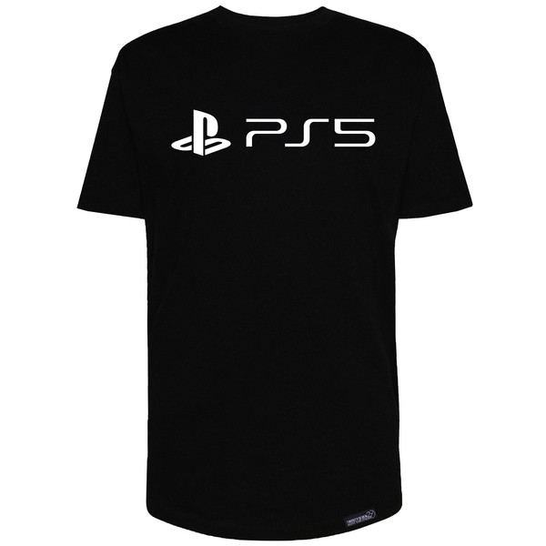 تی شرت آستین کوتاه مردانه 27 مدل PS5 Logo کد MH1611