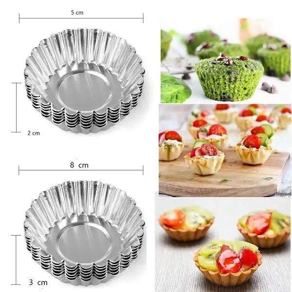 قالب تارت بهگز مدل Royal مجموعه 8 عددی