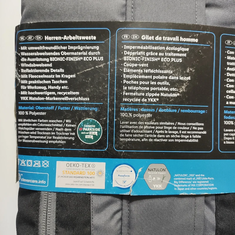 عکس شماره 5 : جلیقه مردانه پارکساید مدل li343