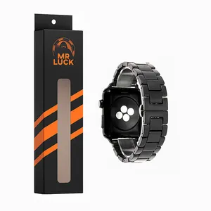 بند مستر لوک مدل 3bead Carbon مناسب برای اپل واچ سری 7 سایز 45mm