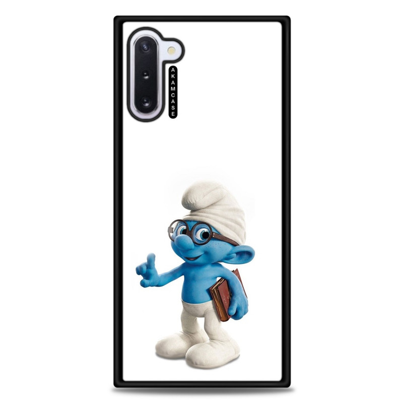کاور آکام مدل AMC-WSGN10-SMURFS-19 مناسب برای گوشی موبایل سامسونگ Galaxy Note 10