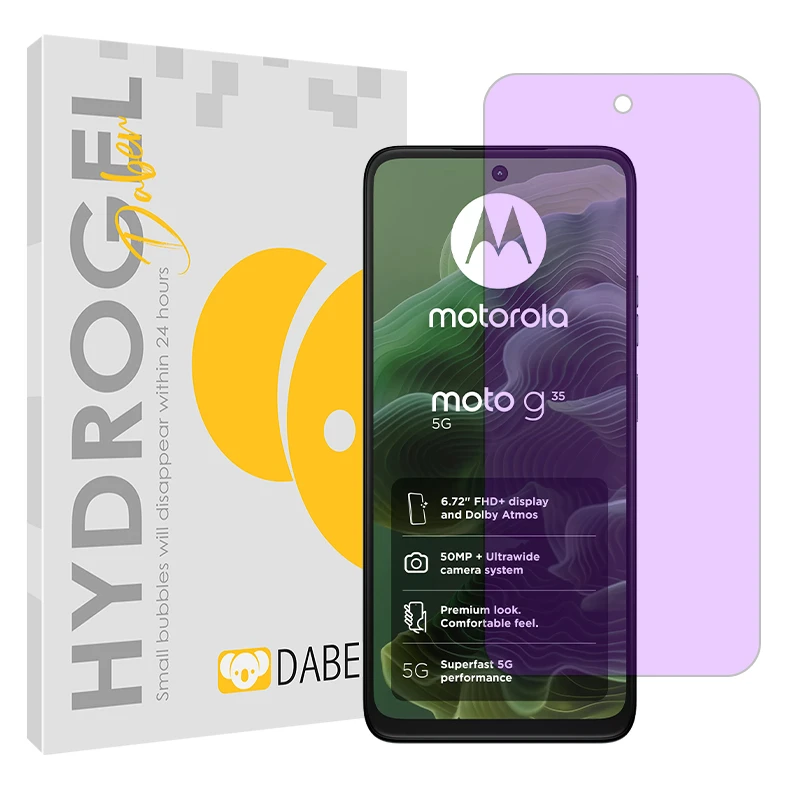 محافظ صفحه نمایش آنتی پرپل دبن مدل Eye Care مناسب برای گوشی موبایل موتورولا Moto G35