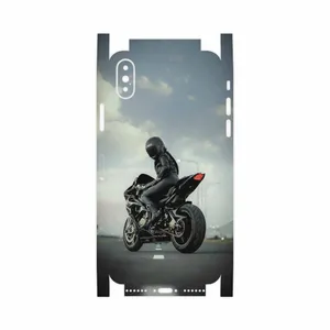 MAHOOT Motorcycling-FullSkin Cover Sticker for Apple iPhone X