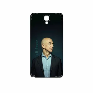 MAHOOT Jeff Bezos Cover Sticker for Samsung Galaxy Note 3 Neo