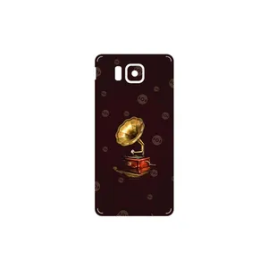 MAHOOT Gramophone Nostalgia Cover Sticker for Samsung Galaxy Alpha