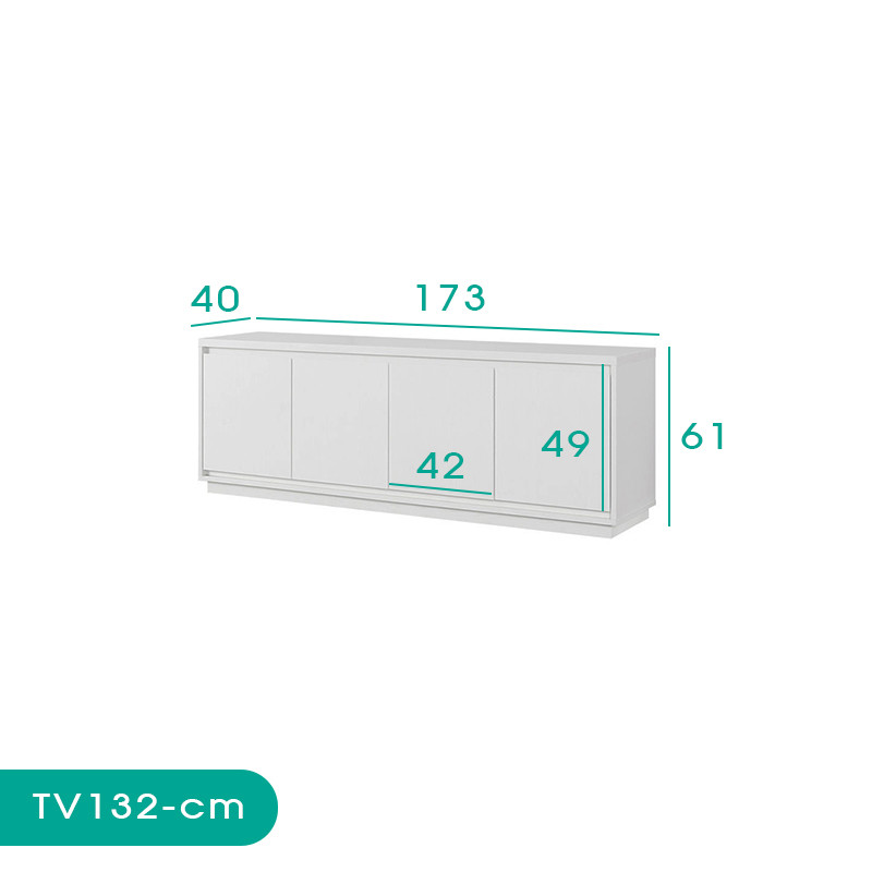 میز تلویزیون اسمردیس مدل TV132 - MDF میز تلویزیون اسمردیس مدل TV132 - MDF
