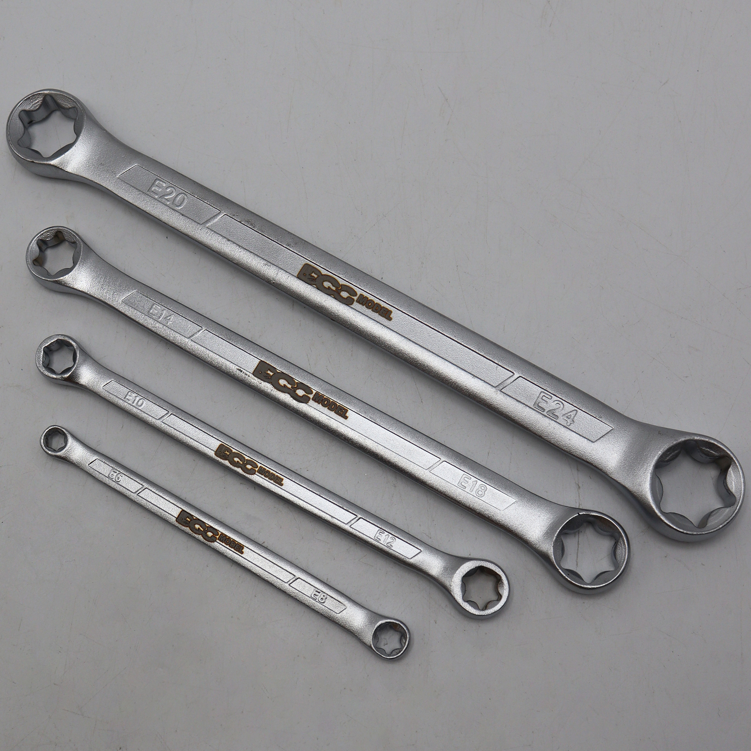 آچار دو سر رینگی مدل داگ کد YP-E06-E24MM مجموعه 4 عددی