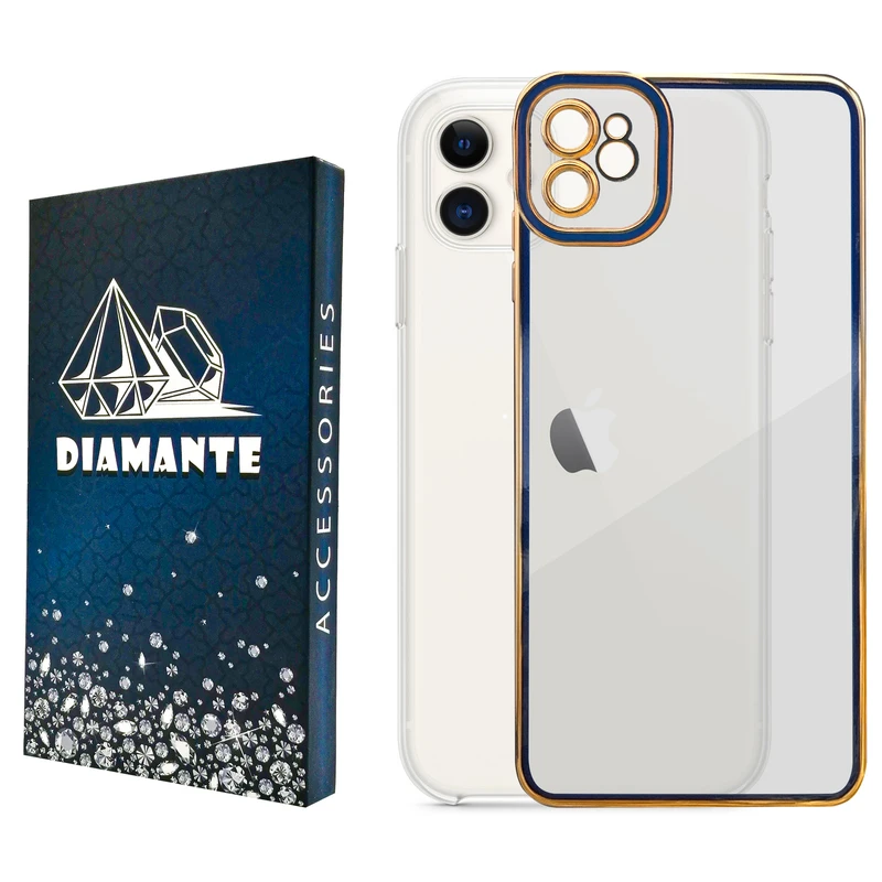 کاور دیامانته مدل Ana Navy مناسب برای گوشی موبایل اپل iPhone 11