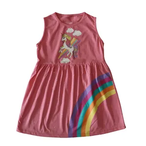 پیراهن دخترانه مدل رنگین کمان