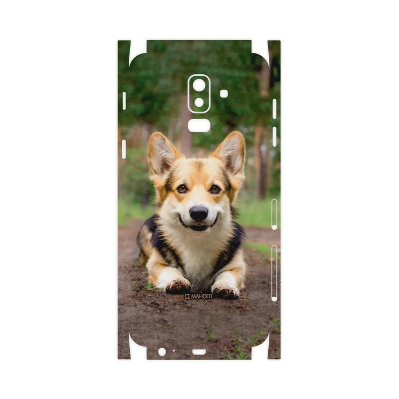 برچسب پوششی ماهوت مدل Dog-2-FullSkin مناسب برای گوشی موبایل سامسونگ Galaxy J8