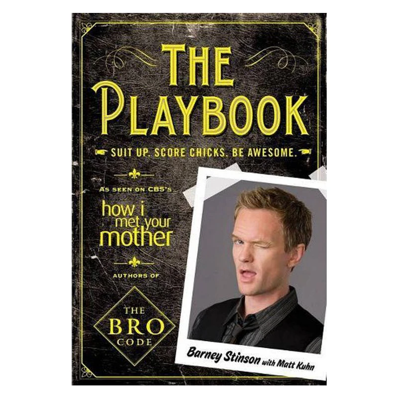  کتاب The Playbook اثر Barney stinson نشر Simon and schuster