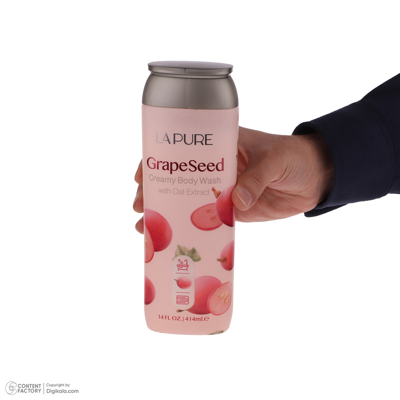 شامپو بدن لپیور مدل هسته انگور حجم 414 میلی لیتر