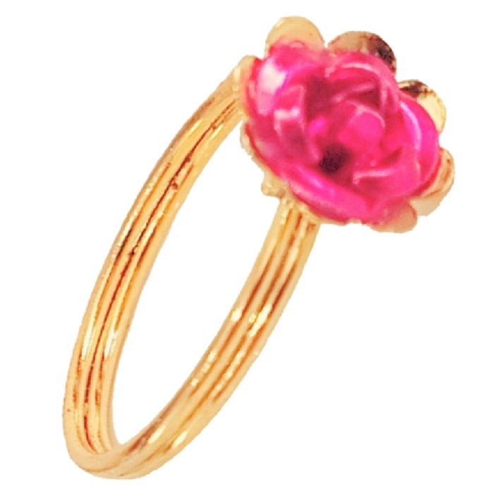 انگشتر دخترانه مدل گل رز کدP8700 انگشتر دخترانه مدل گل رز کدP8700