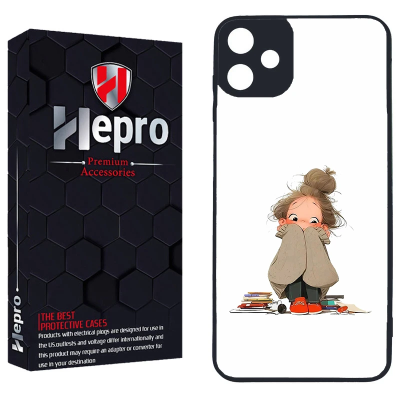 کاور هپرو طرح  دختر ملوس کد TPU-964 مناسب برای گوشی موبایل سامسونگ Galaxy A05