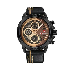 ساعت مچی عقربه‌ای مردانه نیوی فورس مدل 9110brgbn