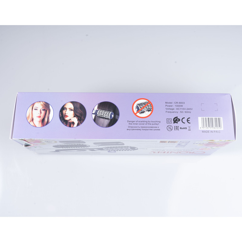 سشوار برس دار چرخشی حرفه ای کرونیر مدل CR6833 سشوار برس دار چرخشی حرفه ای کرونیر مدل CR6833