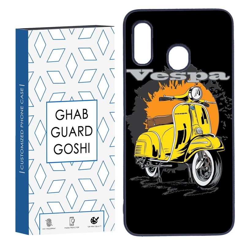 کاور قاب گارد گوشی طرح موتور وسپا کد TPU-161 مناسب برای گوشی موبایل سامسونگ Galaxy A30 / A20