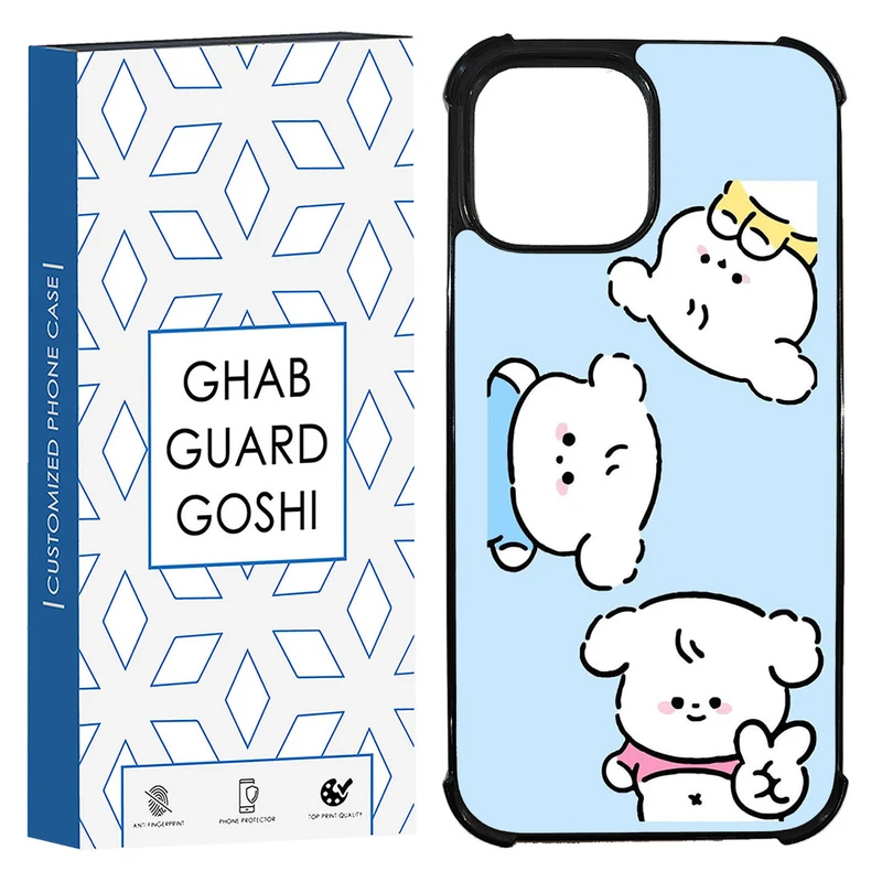 کاور قاب گارد گوشی طرح عروسکی کد TPU-046 مناسب برای گوشی موبایل اپل Iphone 13 / 14