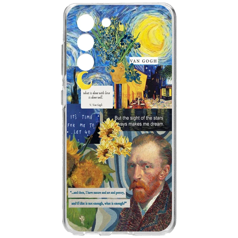 کاور طرح Van Gogh مناسب برای گوشی موبایل سامسونگ Galaxy S21 Plus