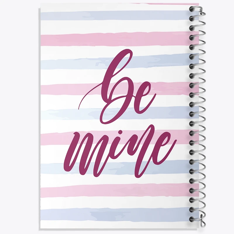 دفتر مشق 100 برگ خندالو طرح Be Mine کد F2321