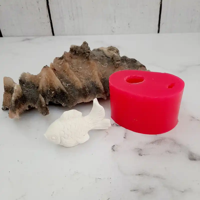 قالب شمع مدل ماهی