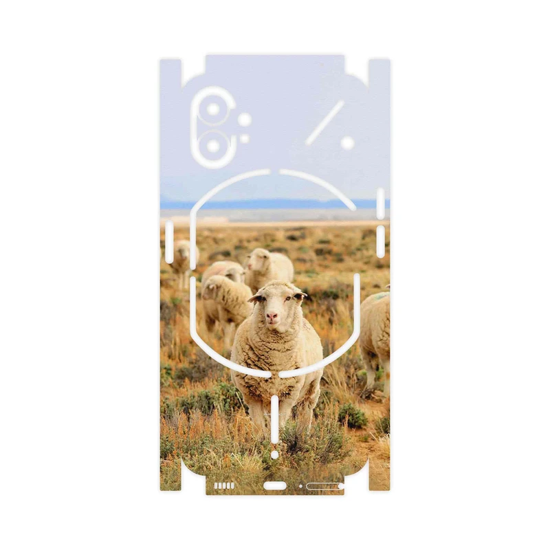 برچسب پوششی ماهوت مدل Sheep-FullSkin مناسب برای گوشی موبایل ناتینگ Phone 1