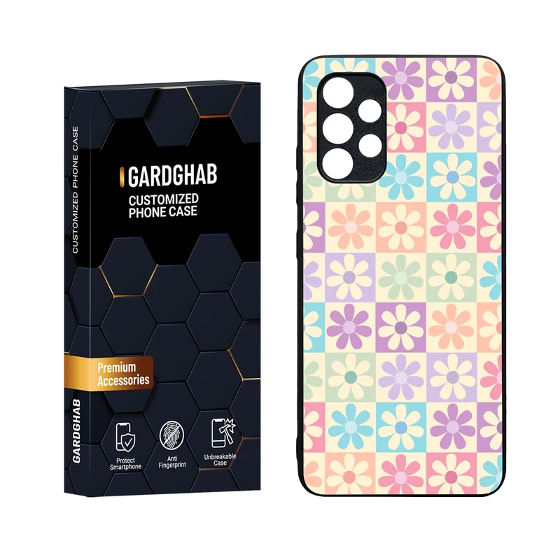 کاور گارد قاب مدل دورژله ای دخترانه مناسب برای گوشی موبایل  سامسونگ Galaxy A32 4G