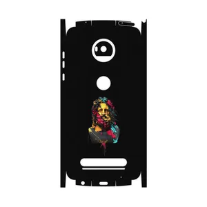 MAHOOT Painted Sculpture Digital Art-FullSkin Cover Sticker for Motorola Moto Z2 Play