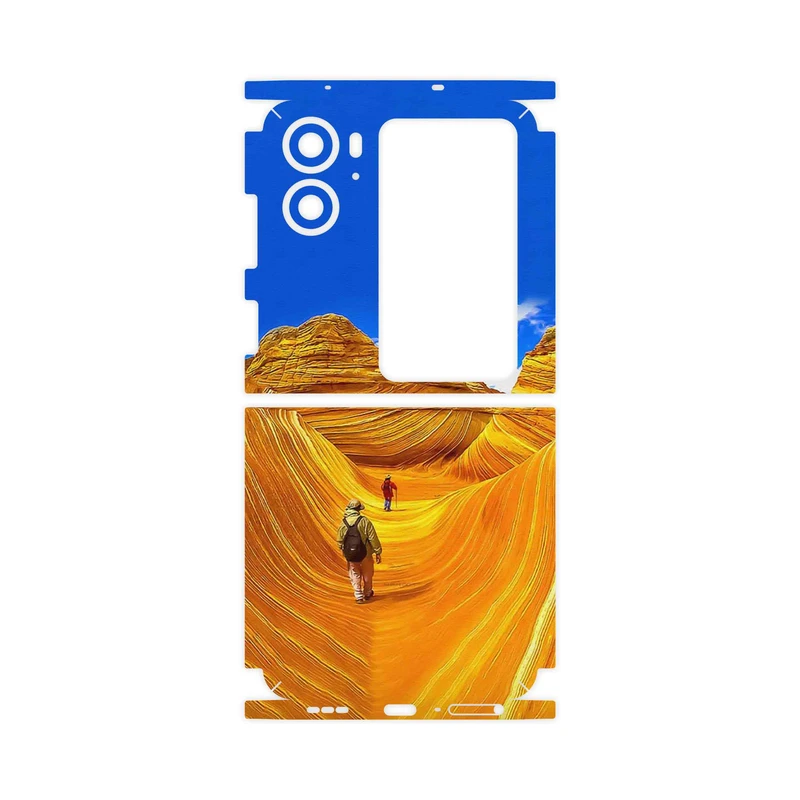 برچسب پوششی ماهوت مدل Amazing Rocks-FullSkin مناسب برای گوشی موبایل اپو Find N2 Flip