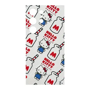 Remax cover sticker Leth model hello kitty design suitable for Samsung Galaxy S24 Ultra mobile phone
